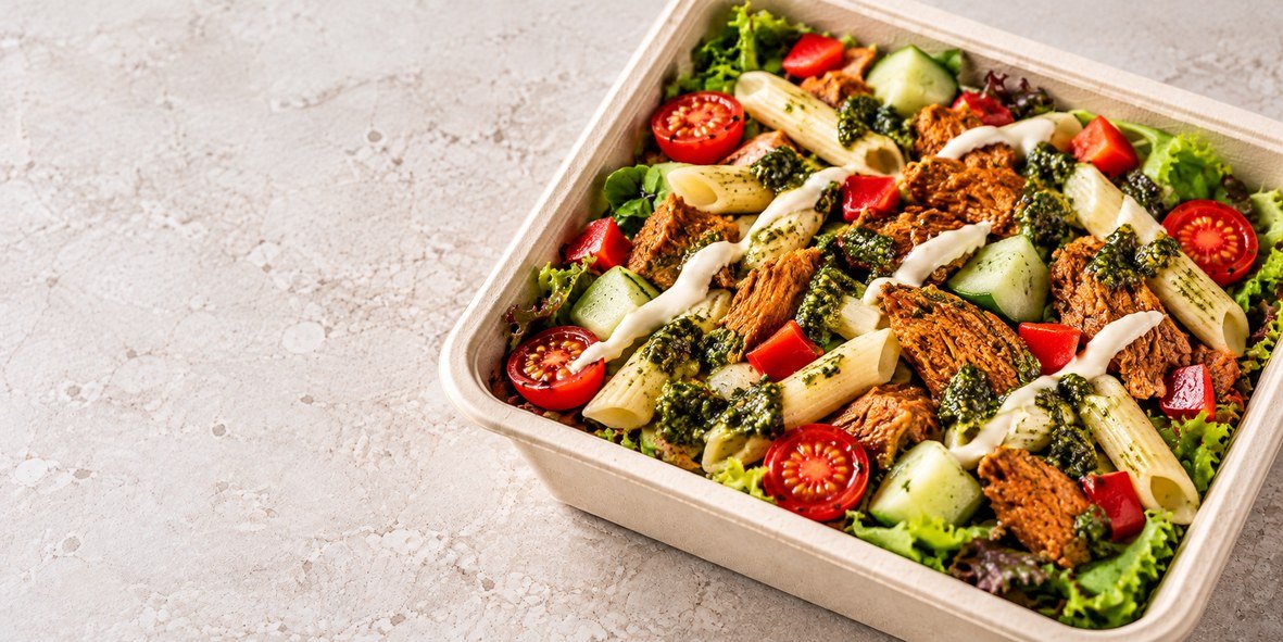 Oumph pasta salat